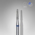 Elmas Kesik Koni Freze, Mavi, Çap 1,8 mm, Çalışma Kısmı 8 mm