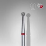 Elmas Küre Freze, Kırmızı, Çap 2,5 mm