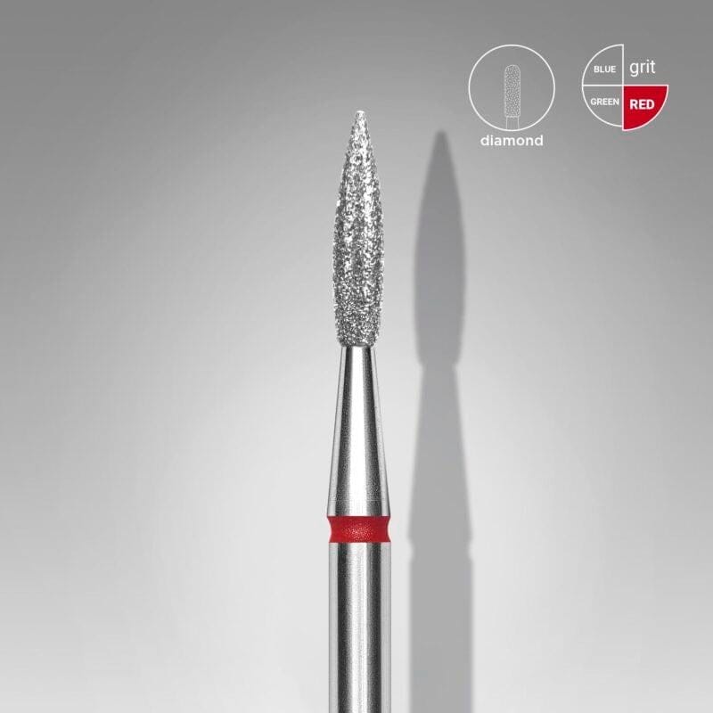 elmas sivri alev freze expert kirmizi 7837cf