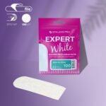 EXPERT 10 Pedikür Törpü İçin Yedek Beyaz Törpüler, 100 Grit (30 Adet)