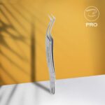 EXPERT 41 TYPE 2 Profesyonel Kirpik Cımbızı (L Şeklinde, 40')