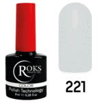 roks gel polish color 221 milk white rakı beyazı kalıcı oje