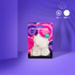 PODODISC STALEKS PRO L Pedikür Disk İçin Yedek Beyaz Törpüler, 100 Grit (50 Adet)