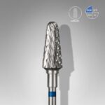 Sert Alaşım Kesik Koni Freze, Mavi, Çap 6 mm / Çalışma Kısmı 14 mm, Adet