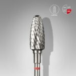 Sert Alaşım Mısır Freze, Kırmızı, Çap 6 mm / Çalışma Kısmı 14 mm