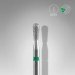 Yeşil kibrit elmas freze EXPERT çap 2,3 mm / çalışma kısmı 5 mm