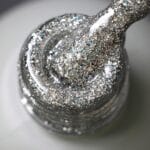 Kalıcı Oje G001, Yoğun Gümüş Simli, 14 ml - Görsel 4