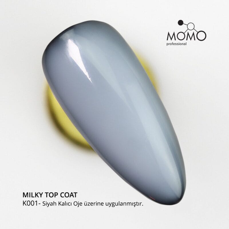 MOMO milky top coat siyah