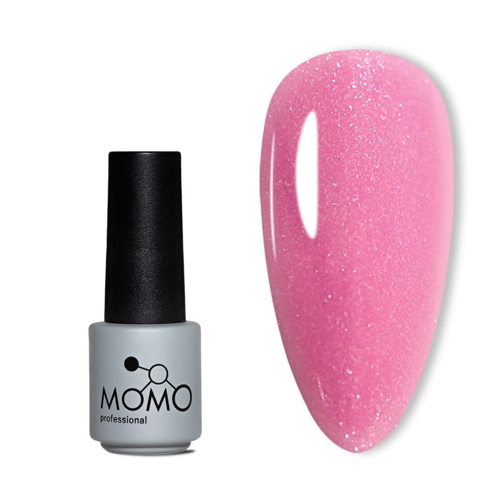 Momo-SimliSeri-S020-4ml.jpg Kalıcı Oje S020, Hafif Işıltılı Şeker Pembesi, 4 ml - Görsel 1