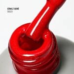 Kalıcı Oje S023, Işıltılı Klasik Kırmızı, 14 ml - Görsel 3