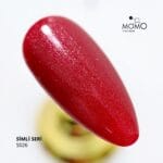 Kalıcı Oje S026, Işıltılı Bordo Kırmızı, 14 ml - Görsel 2