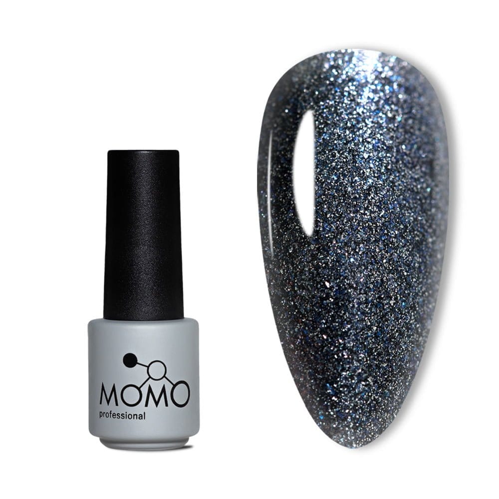 Momo-SimliSeri-S029-4ml.jpg Kalıcı Oje S029, Parıltılı Küllü Gri, 4 ml - Görsel 1
