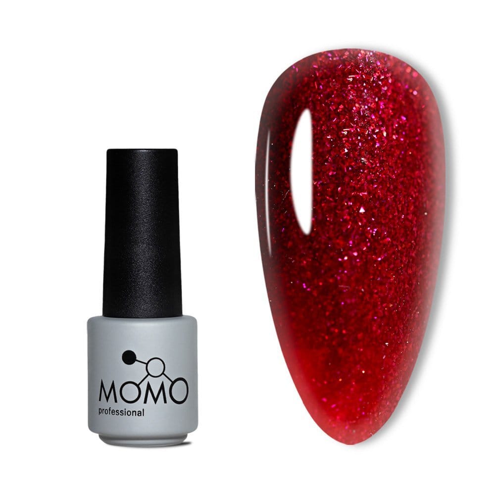 Momo-SimliSeri-S031-4ml.jpg Kalıcı Oje S031, Parıltılı Vişne, 4 ml - Görsel 1