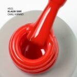 Kalıcı Oje K022, Canlı Kırmızı, 14 ml - Görsel 2