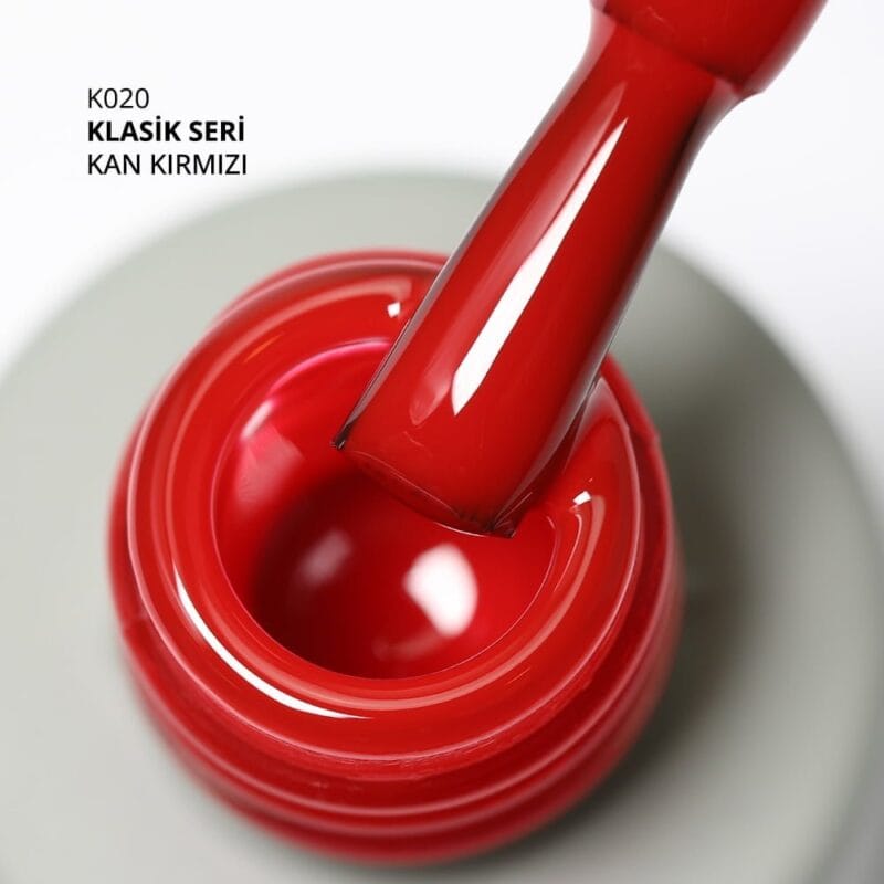 Mağaza 42 Momo kalici oje K020 Sise kan kirmizi
