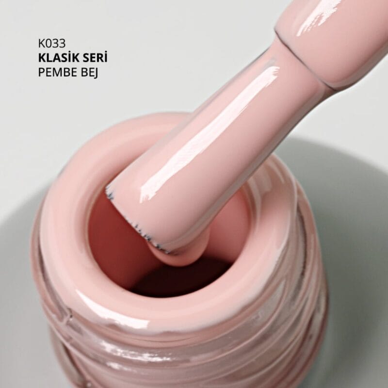 Mağaza 18 Momo kalici oje K033 Sise pembe bej
