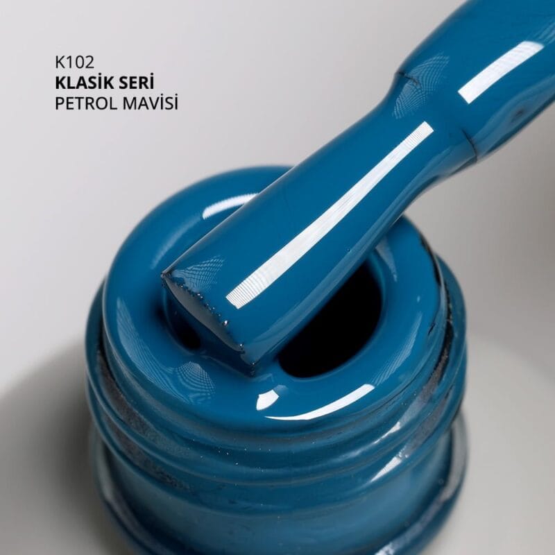 Mağaza 18 Momo kalici oje K102 sise Petrol Mavisi