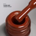 Kalıcı Oje K111, Kiremit Rengi, 14 ml - Görsel 2