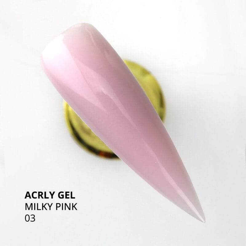 acryl gel 03 milky pink 2