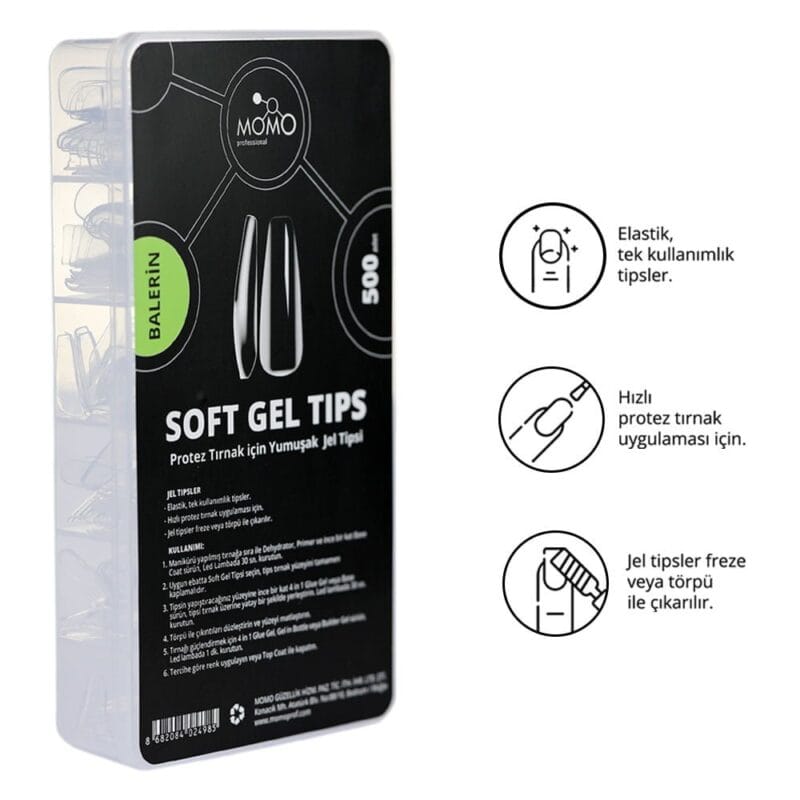 momo soft gel tips balerin ozellik 500