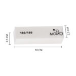 Tırnak Üstü Törpü Buffer 180/180 Beyaz  10 cm - Görsel 4