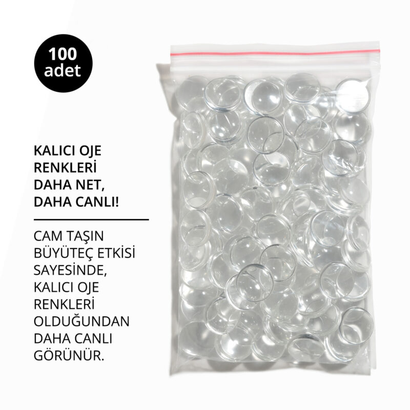 Camtas yuvarlak hafif bombeli kare 01