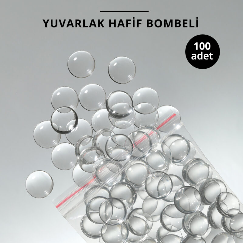 Camtas yuvarlak hafif bombeli kare 02