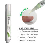 Aloe Vera, Özlü Tırnak ve Kütikül Bakım Yağı Kalemi, Nemlendirici ve Güçlendirici Etki, 3 ml