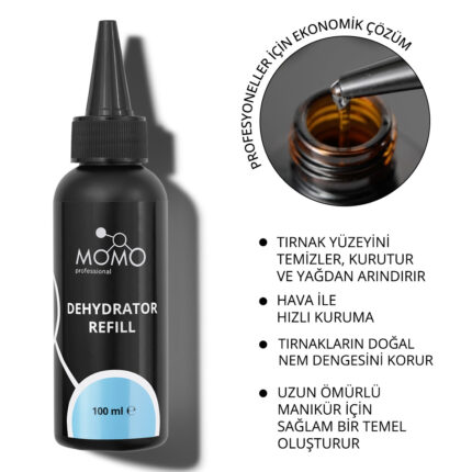 Momoprof Dehydrator 100 ml Refill | Momo Dehydrator Tırnak Kurutucu