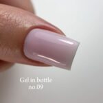 Gel In Bottle No.09, Akıllı Fırçalı Protez Tırnak Jeli, Soft Pembe, 18 ml - Görsel 6