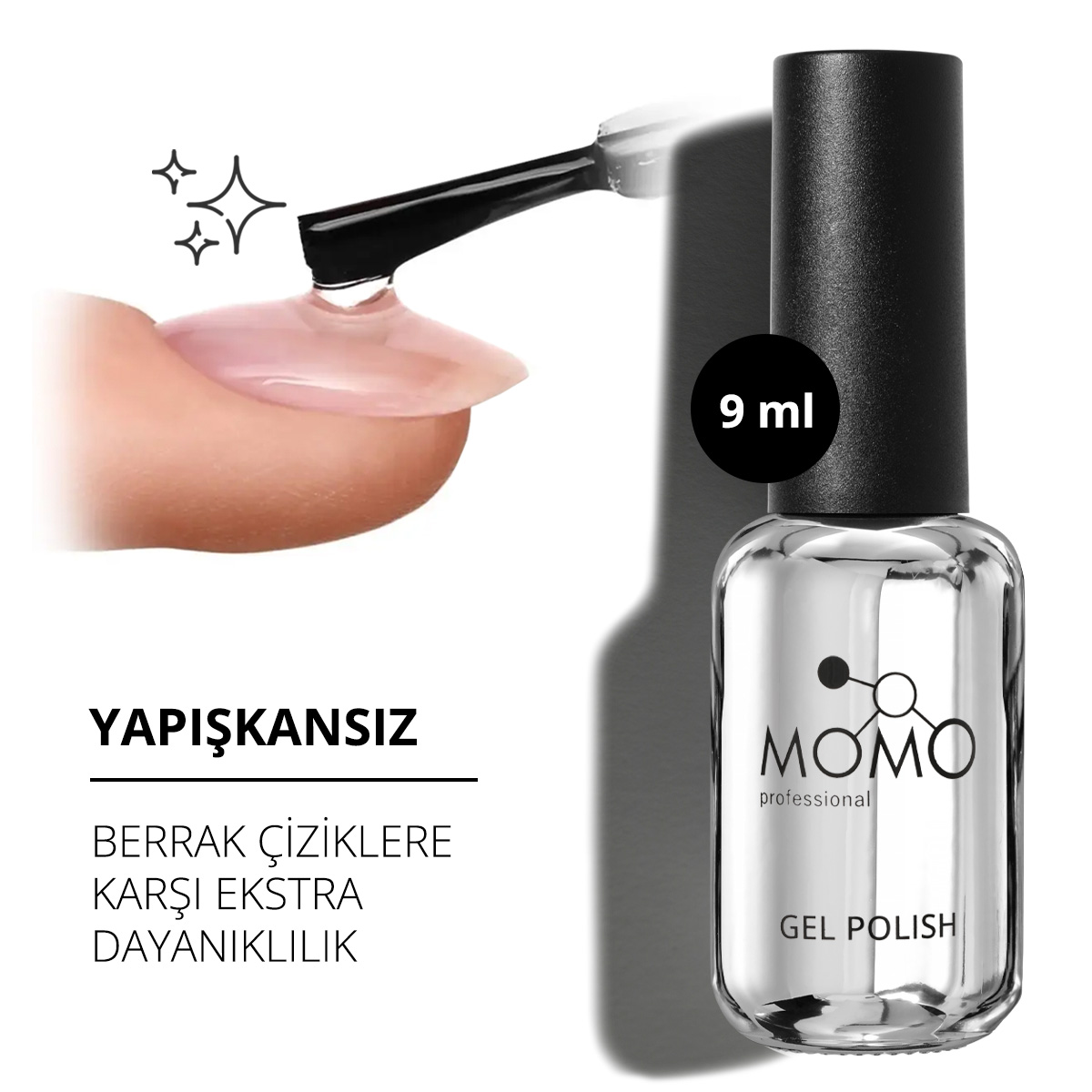 Liquid-Glass-Top-Coat-Kare-01.jpg Liquid Glass Top Coat, 9 ml - Görsel 1