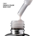 Kalıcı Oje French Color Base Coat CB03, Rakı Beyazı, 10 ml - Görsel 5