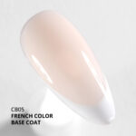 Kalıcı Oje French Color Base Coat CB05, Ten, 10 ml - Görsel 4