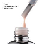 Kalıcı Oje French Color Base Coat CB05, Ten, 10 ml - Görsel 5