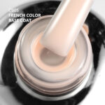 Kalıcı Oje French Color Base Coat CB05, Ten, 10 ml - Görsel 6