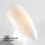 Kalıcı Oje French Color Base Coat CB06, Nude Sarı, 10 ml - Görsel 5