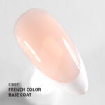 Kalıcı Oje French Color Base Coat CB07, Açık Bronz, 10 ml - Görsel 4