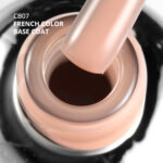 Kalıcı Oje French Color Base Coat CB07, Açık Bronz, 10 ml - Görsel 6