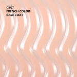 Kalıcı Oje French Color Base Coat CB07, Açık Bronz, 10 ml - Görsel 7