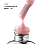 Kalıcı Oje French Color Base Coat CB08, Somon, 10 ml - Görsel 5