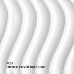 Kalıcı Oje Rubber French Base Coat FC01, Rakı Beyazı, 10 ml - Görsel 3