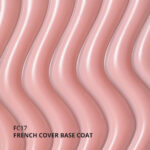Kalıcı Oje için French Cover Rubber Base Coat FC17, Sütlü Natural, 10 ml - Görsel 3