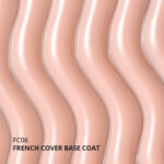 Kalıcı Oje için French Cover Rubber Base Coat FC06, Açık Bej, 10 ml - Görsel 3