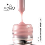 Kalıcı Oje için French Cover Rubber Base Coat FC12, Gül Kurusu, 10 ml - Görsel 5