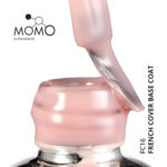 Kalıcı Oje için French Cover Rubber Base Coat FC16, Koyu Nude Pembe, 10 ml - Görsel 6