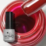 Kalıcı Oje K004, Kızıl Bordo, 4 ml - Görsel 4