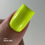 Kalıcı Oje N001 Neon Sarı 10 ml - Görsel 2