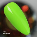 Kalıcı Oje N002, Neon Yeşil, 4 ml - Görsel 3