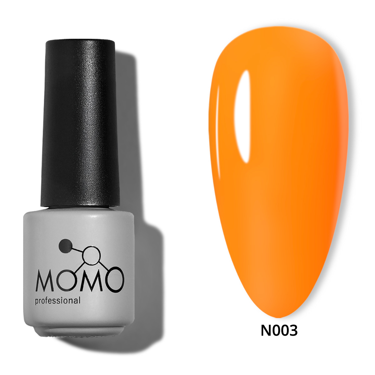 Momo-N003-01-4ml-Kare.jpg Kalıcı Oje N003, Neon Turuncu, 4 ml - Görsel 1