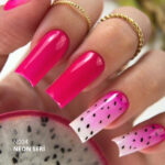 Kalıcı Oje N004, Neon Fuşya Pembe, 14 ml - Görsel 5